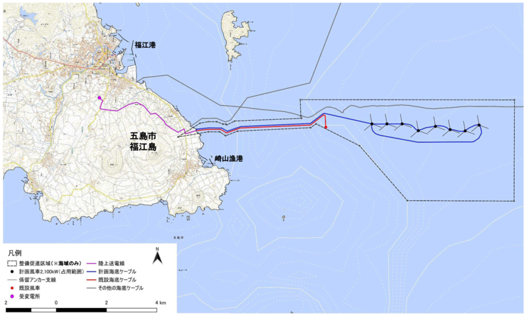 Goto floating offshore wind location